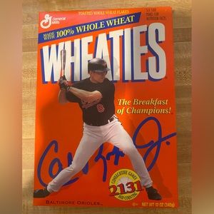Vintage Cal Ripken Jr Ironman Wheaties box